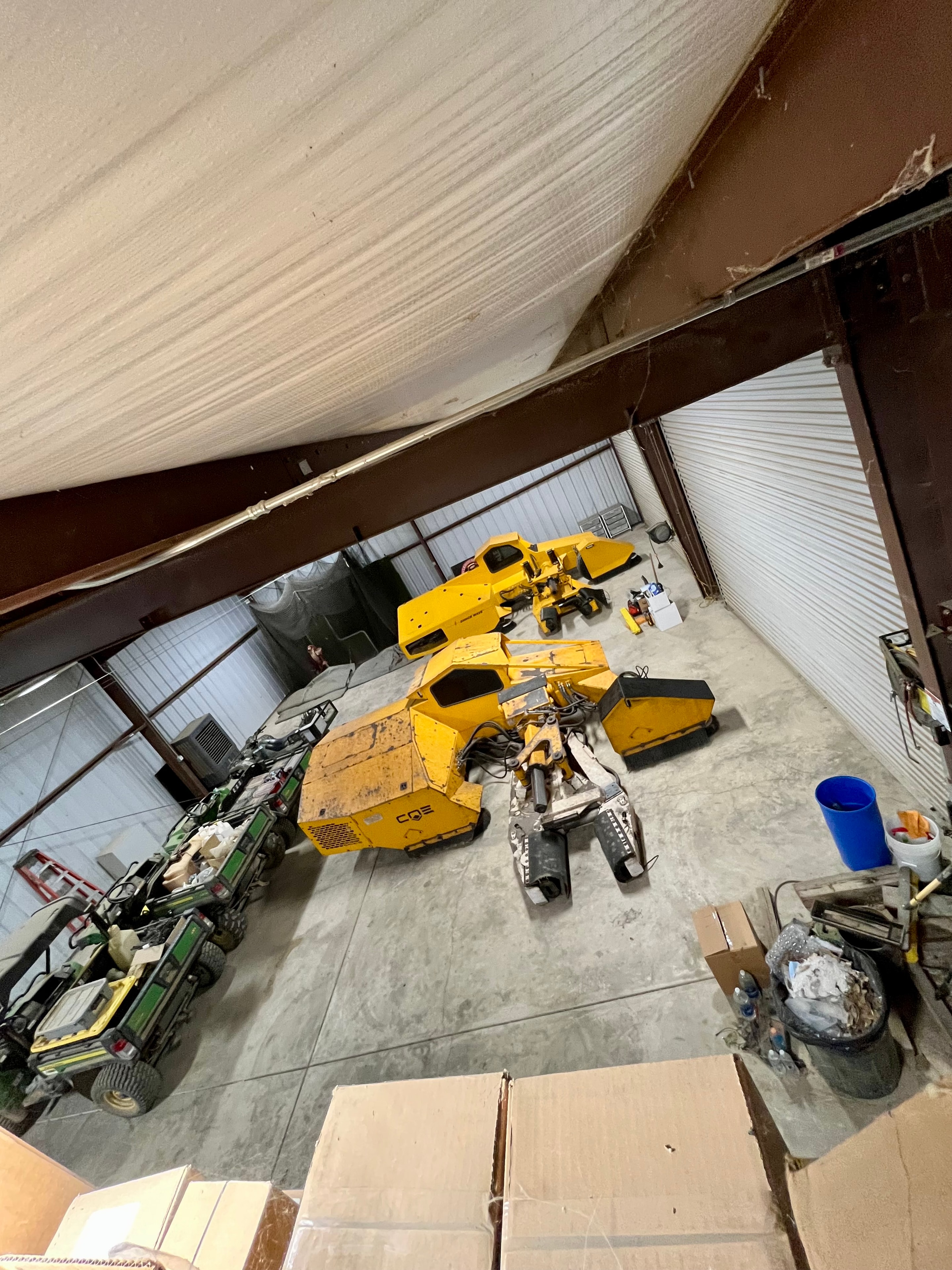 Pre-harvest maintenance on equipment